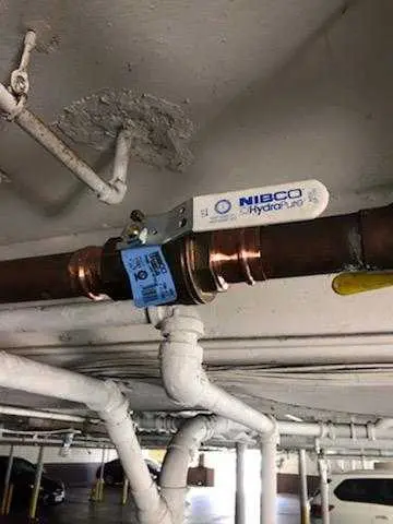 Copper pipe repair and valve work for Water Line Repair in Hall
